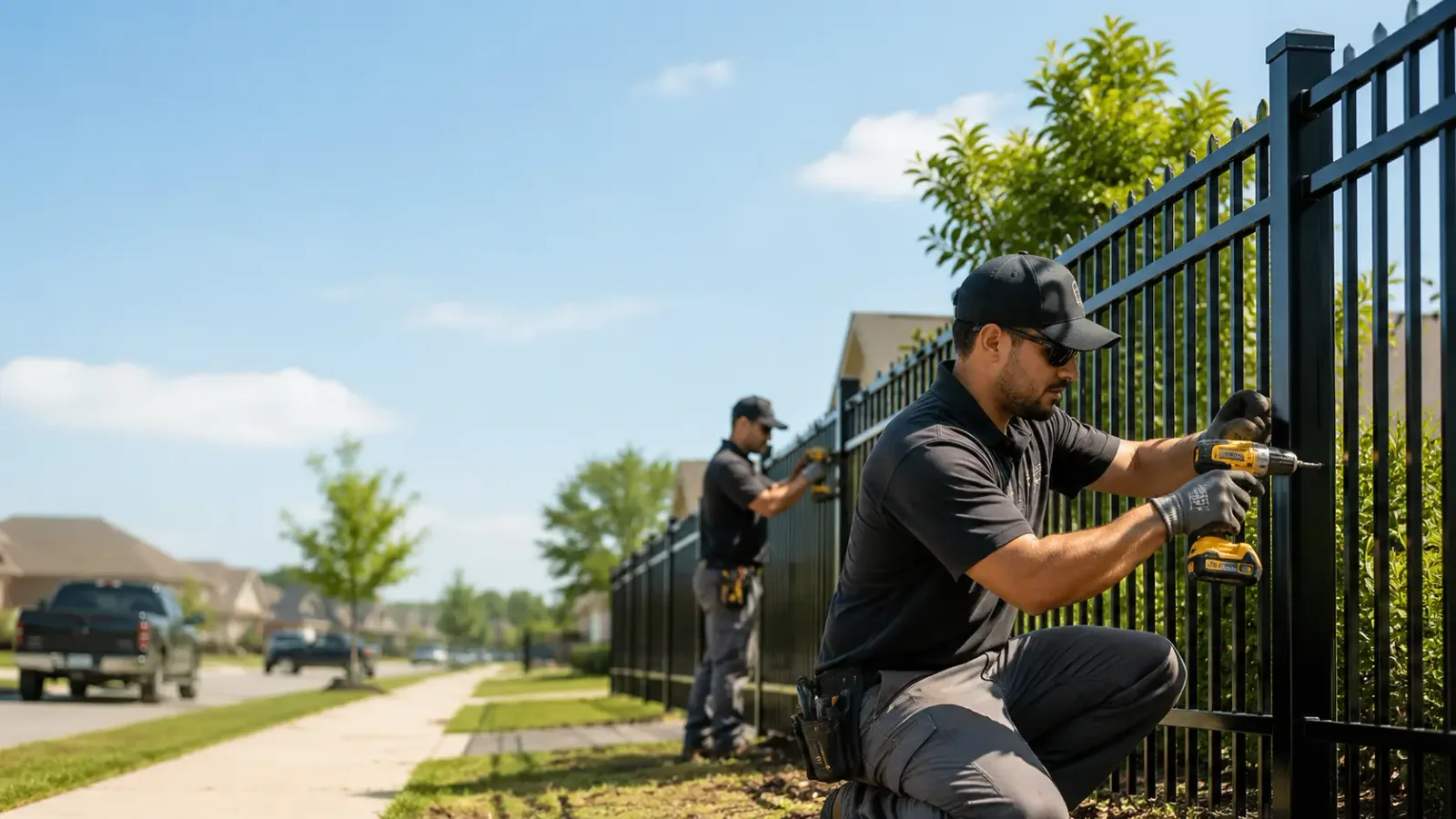 Metal Fence Installation in Harbor Beach, MI